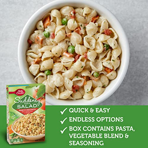 Betty Crocker Suddenly Pasta Salad, Ranch & Bacon, 7.5 Oz. #TOP4