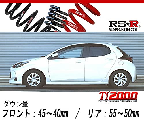 Amazon | [RS-R_Ti2000 SUPER DOWN]MXPH10 ヤリス_ハイブリッドX
