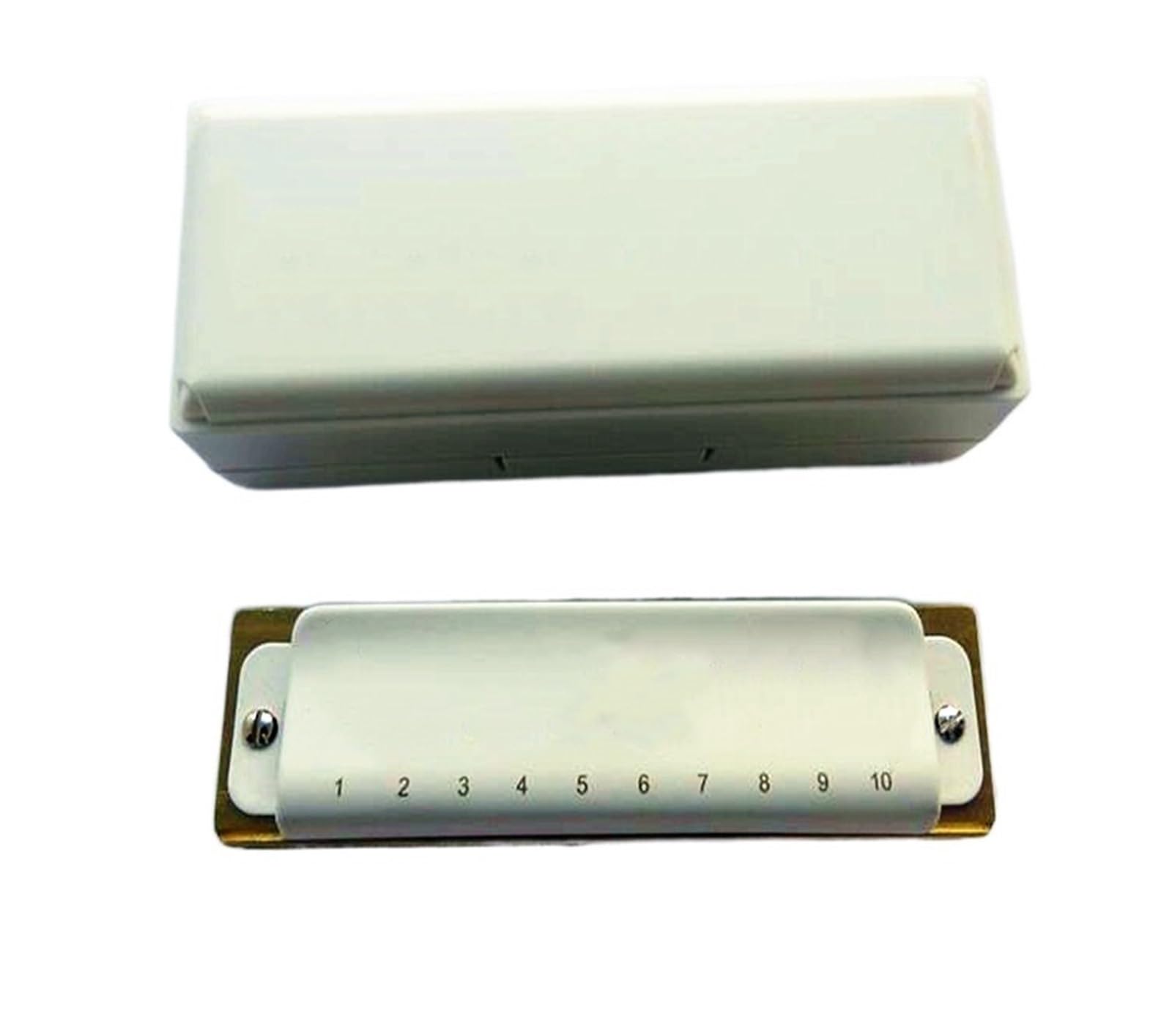 początkujących Harmonijka Harmonijka Grzebieniowa 10 Otworów Diatonicznych Instrumentów Muzycznych (Color : B key)