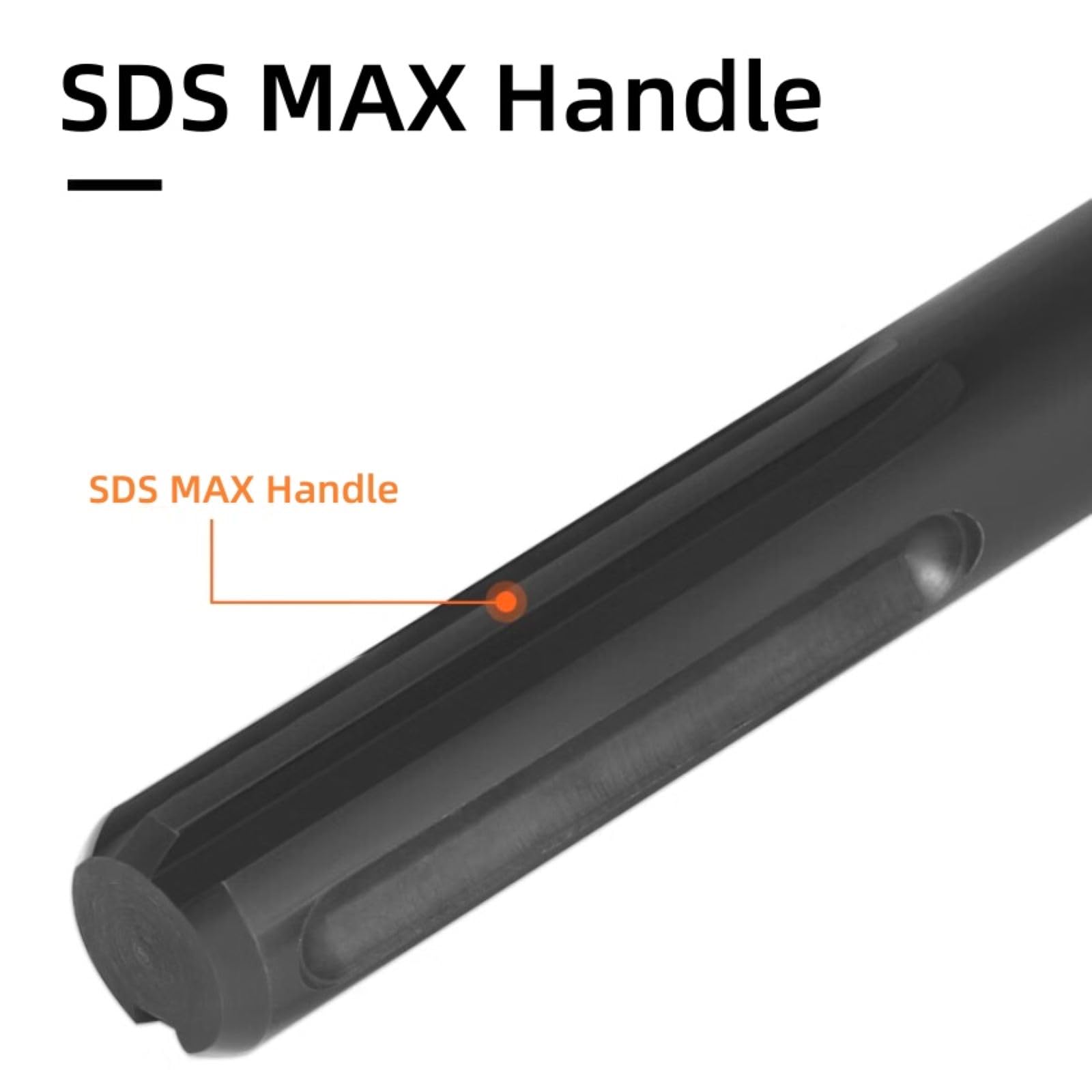 SDS-Max na SDS Plus adapter wbudowany okrągły uchwyt uchwyt SDS stabilne mocowanie 220 mm elektryczny młot obrotowy konwerter wiertarski