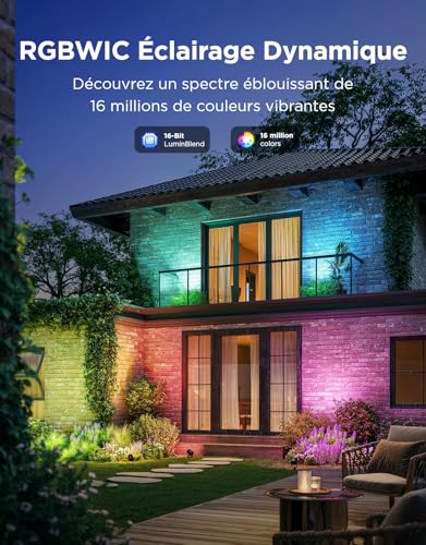Govee Spots d'extérieur 2 - Prise en main et installation