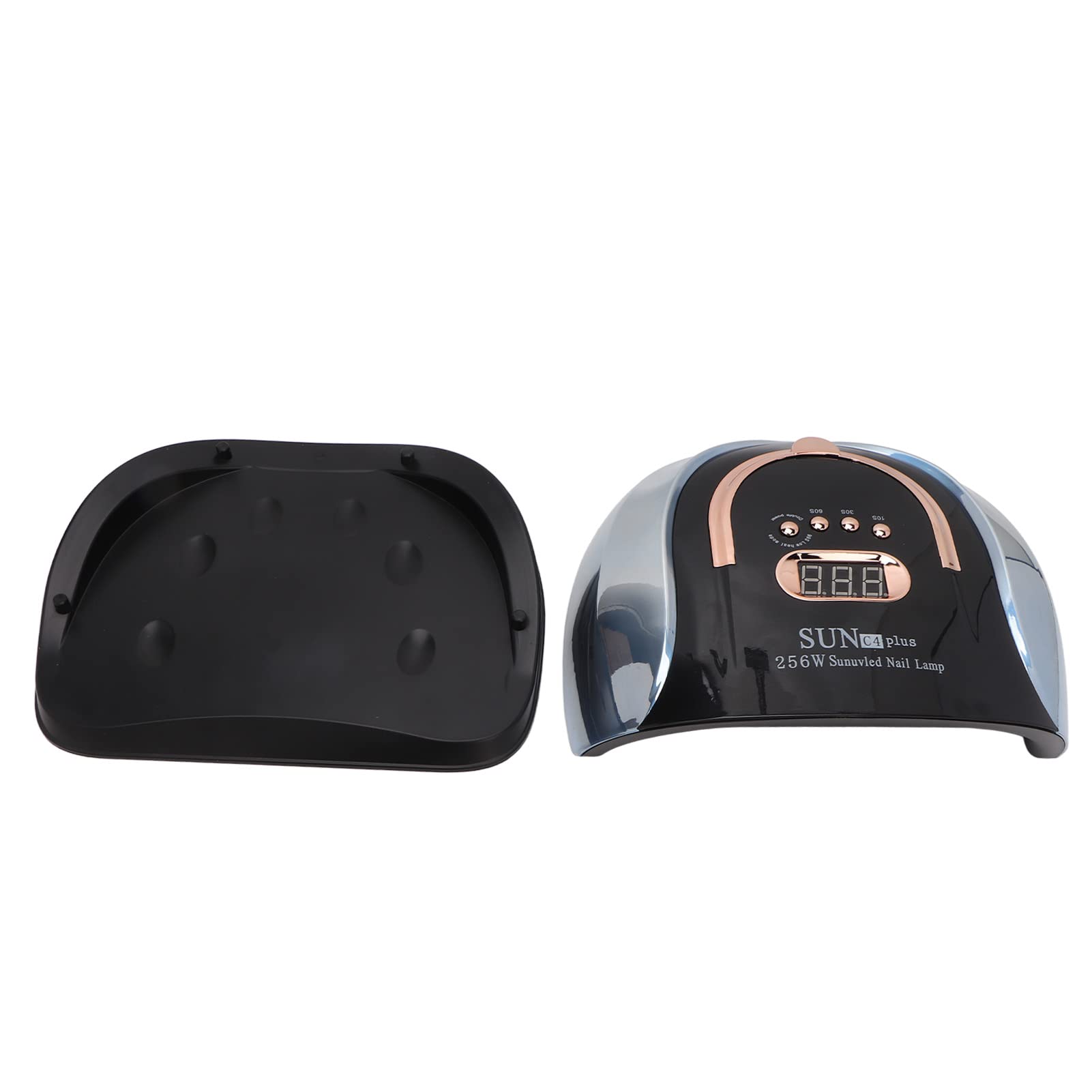 Nail Gel Curing Light, Magnetic Adsorption 57 Light Chips Detachable Bottom Nail Polish Curing Lamp for Hands (US Plug)