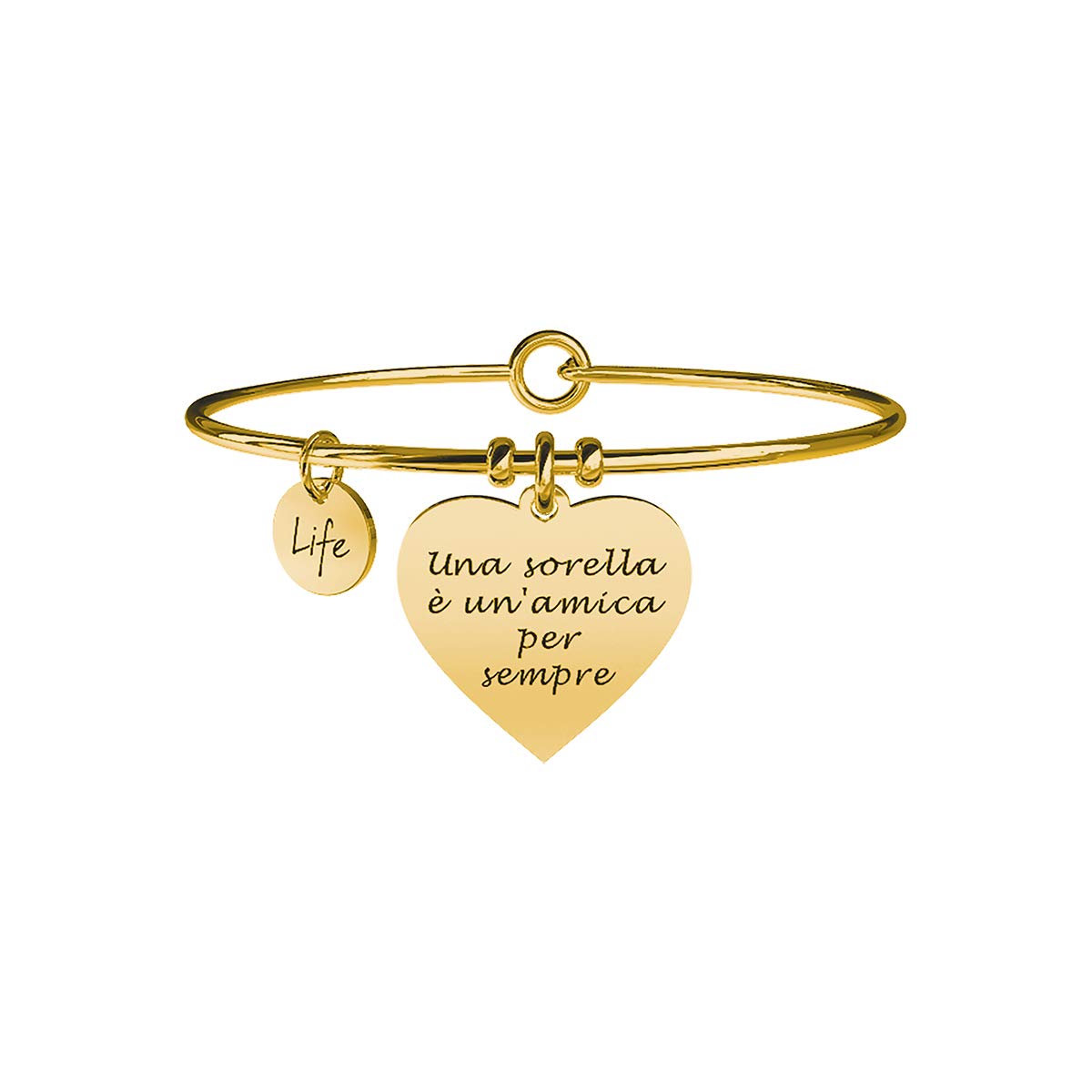KIDULT - Bracciale Donna - Una Sorella è un'Amica per Sempre | Family - 731651