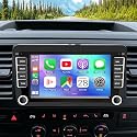 2+32G Android 13 Autoradio für VW Caravelle T6 2015-2020 mit kabellosem Carplay Android Auto, 7 Zoll Touchscreen Auto Stereo Display Player Radio GPS Navigation Head Unit mit FM RDS Rückfahrkamera