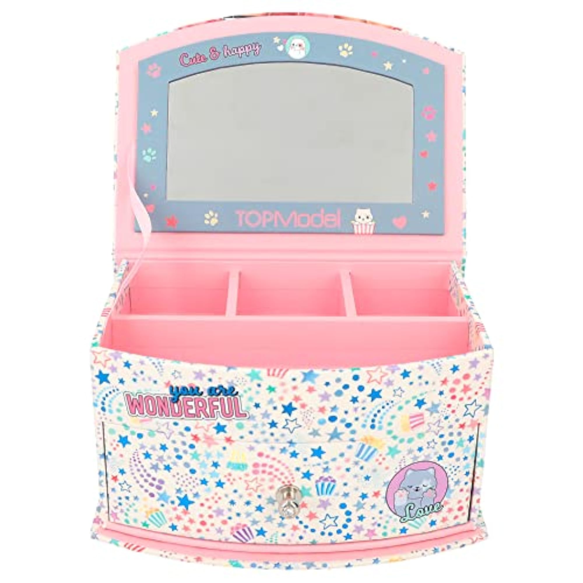 TOPModel Cutie Star Small Pink Jewellery Box