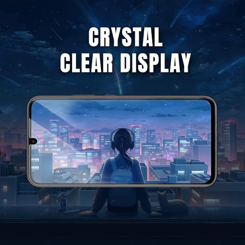 Image of Supershieldz NeoGuard HD+ Tempered Glass Screen Protector Guard for Samsung Galaxy A34, 9H Hardness | Case-Friendly | Easy Installation Kit