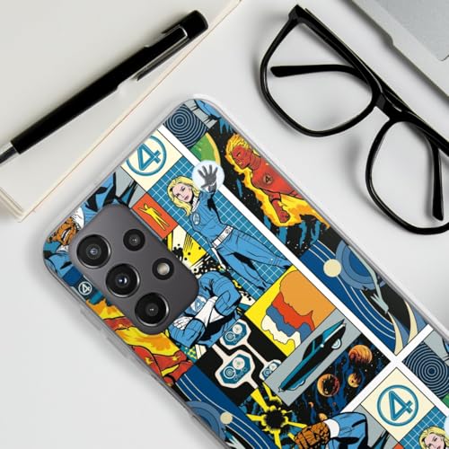 DeinDesign Coque en Silicone Compatible avec Samsung Galaxy A23 5G Etui Silicone Coque Souple Marvel The Fantastic Four Produit sous Licence Officielle – vue 4