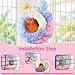 KATUMO Bird Nest, Conure Breeding Nest Parrotlet Snuggle Hut Canary House Bed for Conure Lovebird Canary Finch Coneshape Birds Hamster Small Pets