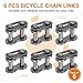 Imagen de KAHZOR 6 piezas Master Links de Plata para Motocicleta ATV Quad 4 Wheeler Pocket Bike