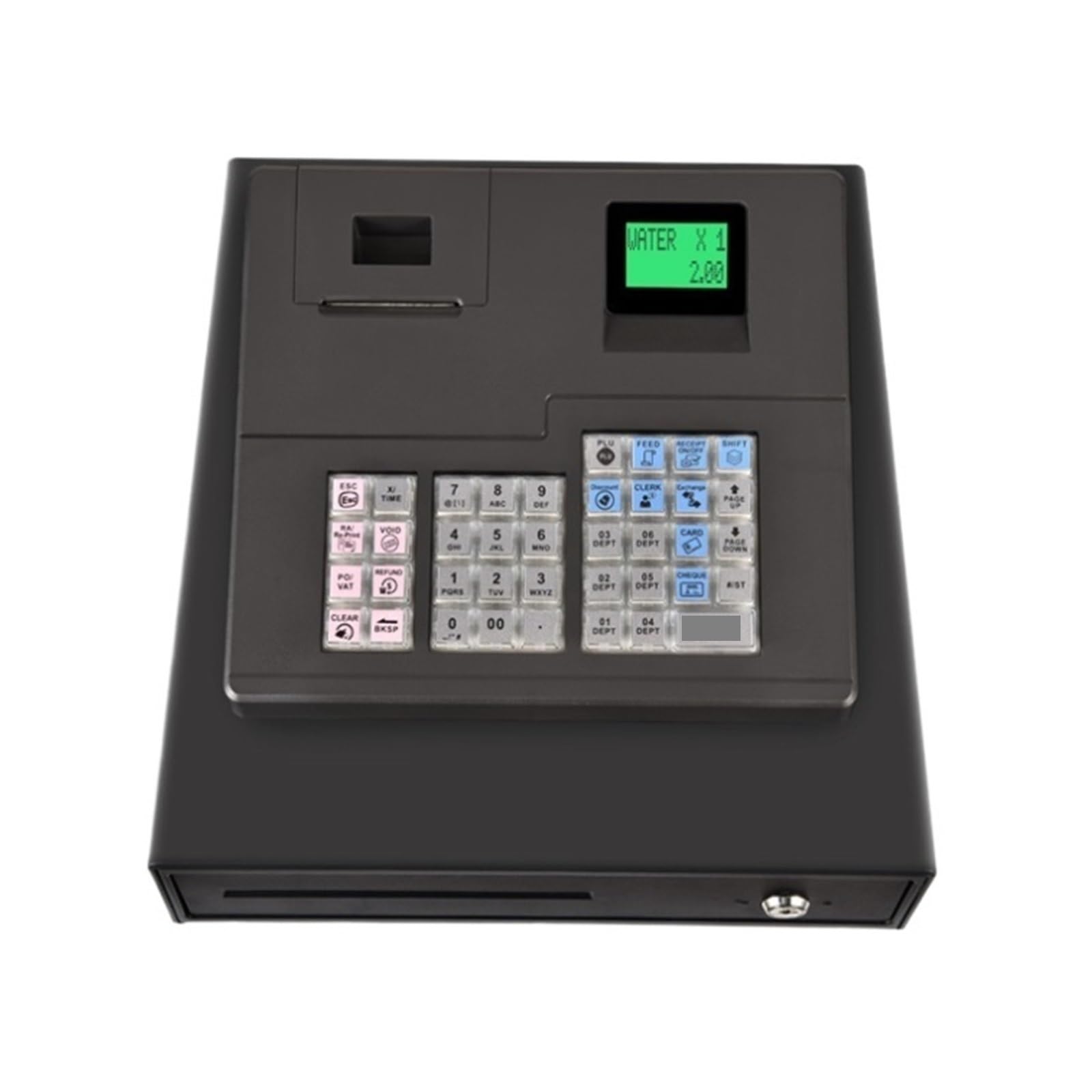 Kasa fiskalna. Rejestr Termiczny Z Oprogramowaniem PC I Klawiaturą, Elektroniczny Rejestr Dla Małych Firm .Urządzenie POS