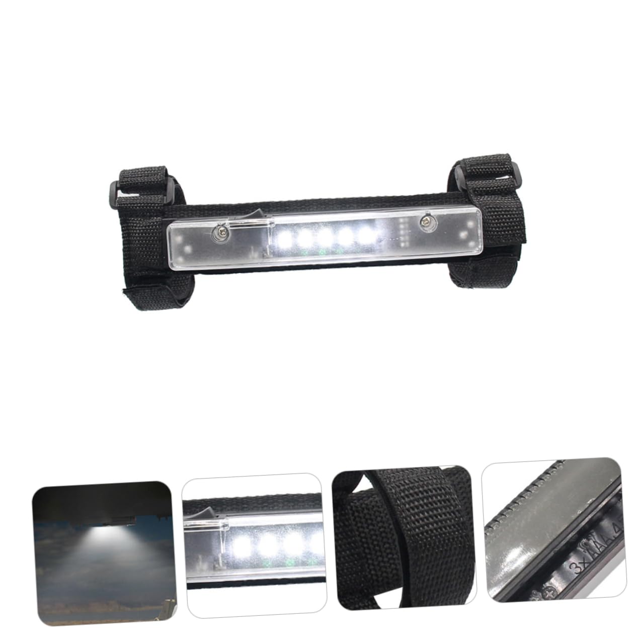 Ciieeo Dome Light Led Roll Cage Lamp for Quick Release Fixture Adjustable Straps for Interior Exterior Lighting