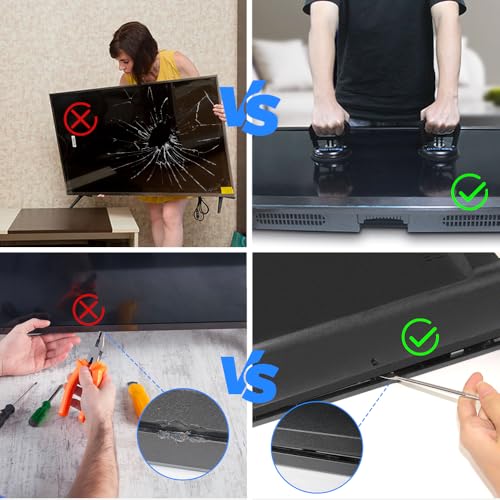 GuuYebe Television Replacement Parts Tools Kit with Heavy Duty Suction Cup and Trim Removal Tool for TV LCD LED Backlight Strip Screen Repair Tool - Thumbnail 3