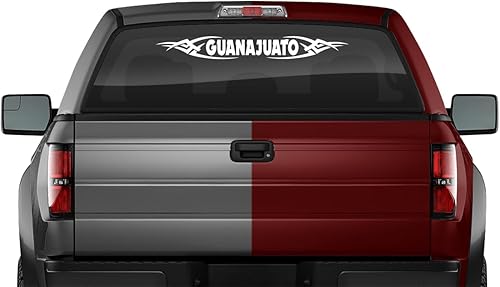 Miniatura 7 de Guanajuato - Calcomanía para parabrisas de MX México, con gráficos de vinilo para ventana trasera de automóvil, camión, SUV, vehículo, Estado,