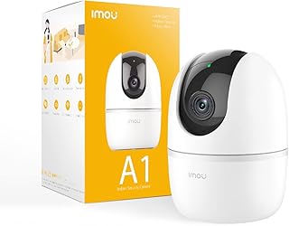 Imou 4MP Telecamera Wi Fi Interno Videocamera Sorveglianza 2K Rilevamento Umano Audio Bidirezionale Tracciamento di Movimento con Sirena Compatibile con Alexa Rotazione a 360 24Ghz A1 Imou 4MP Telecamera Wi Fi Interno Videocamera Sorveglianza 2K Rilevamento Umano Audio Bidirezionale Tracciamento di Movimento con Sirena Compatibile con Alexa Rotazione a 360 24Ghz A1