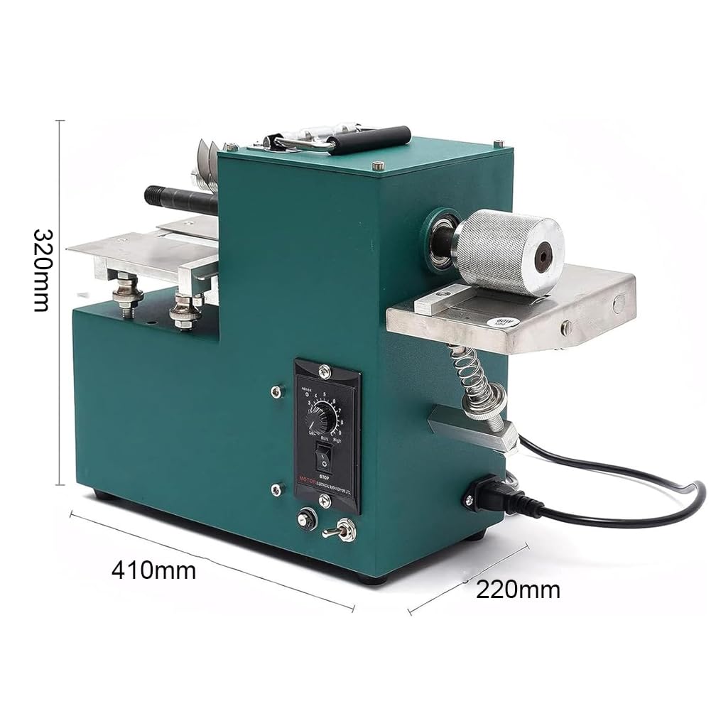 Macchina da taglio per strisce di pelle, velocità regolabile 1400 giri/min, larghezza 0-80 mm, lunghezza 90 mm, strumento artigianale per borse, scarpe, carta, spessore < 3 mm, testa singola