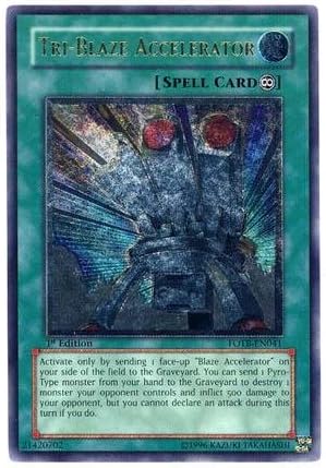 Yu-Gi-Oh! - Tri-Blaze Accelerator (FOTB-EN041) - Force of The Breaker - 1st Edition - Ultimate Rare