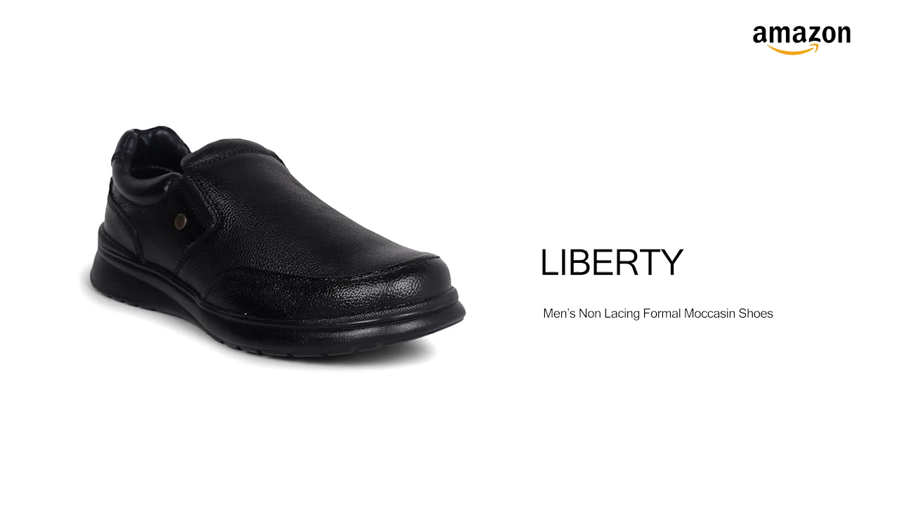 Buy Liberty Men Deox-1E Black Formal Shoes - 40 Euro at Amazon.in