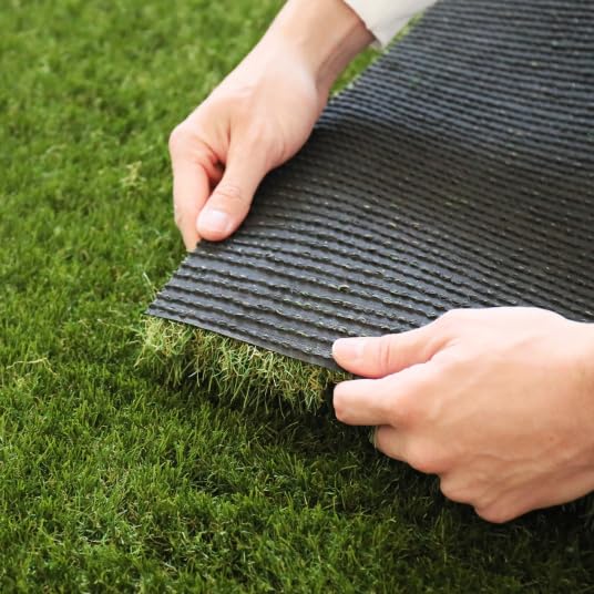 Gazon synthétique Home - 40mm - Matière recyclée - Rouleau de 4m x 3.00m