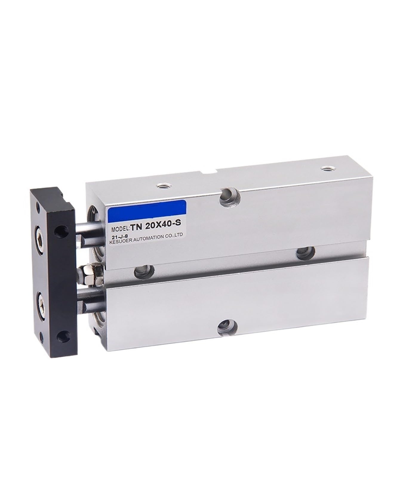 Vérin pneumatique TN double tige pour résoudre les problèmes d'alignement machine