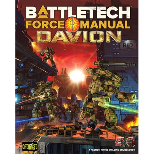 Catalyst Game Labs BattleTech | Book | Force Manual Davion Ages 14+