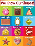Scholastic TF2504 Shapes Chart