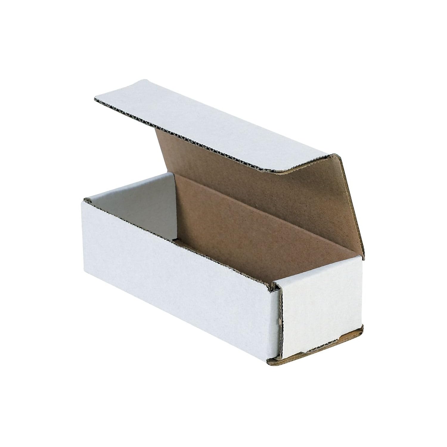 BOX USA Mailer Boxes Medium 14"L x 3"W x 3"H 50-Pack - Corrugated Cardboard Box for Shipping, Moving, Mailing, Packing, Packaging and Storage