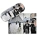 Produktbild VON LILIENFELD Brillenetui Gustave Caillebotte: Paris im Regen Kunst Motiv Etui Brille Mikrofaser Brillenputztuch Brillenbox Stabiles Hardcase Set mit Stoff bezogen
