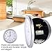 Wall Clock with Hidden Safe Storage Space, COPACHI 10 Inch Round Quartz Clock Large Black Figures Live with Battery Operated Ideal for Home,Kitchen