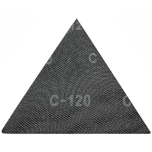 Disques abrasifs triangulaires 120 grain pour ponceuse Einhell BT-SG 710
