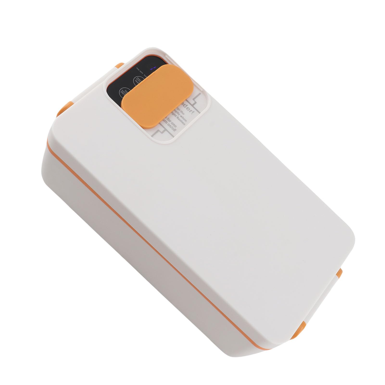 Yosoo Health Gear Lunch Box Elettrico, Lunch Box Riscaldato in Acciaio Inossidabile 316 Scaldavivande Portatile Senza Fili da 1 Litro con Riscaldamento Concentrato 3D Doppia Guarnizione per Lavoro