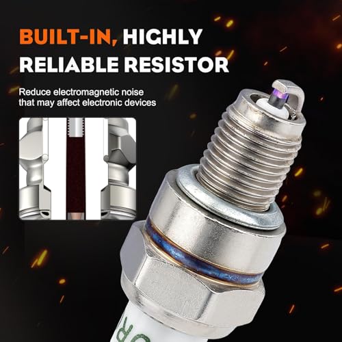 Image of CR5HSB Spark Plug Replace for Honda 98056-55777 98056-55757 NGK 6335 Torch A5RTC 2 PACK