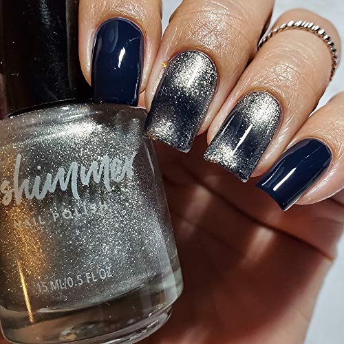 Kbshimmer Love At Frost Sight Magnetic Nail Polish Topper 0.5 Oz Full Sized Bottle #TOP5