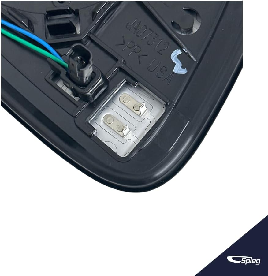 Spieg Driver Side View Mirror Glass for 2019-2024 Toyota Rav4, Rav4 Hybrid Heated Blind Spot Monitoring BSM with Backing Plate Left 87961-42E20