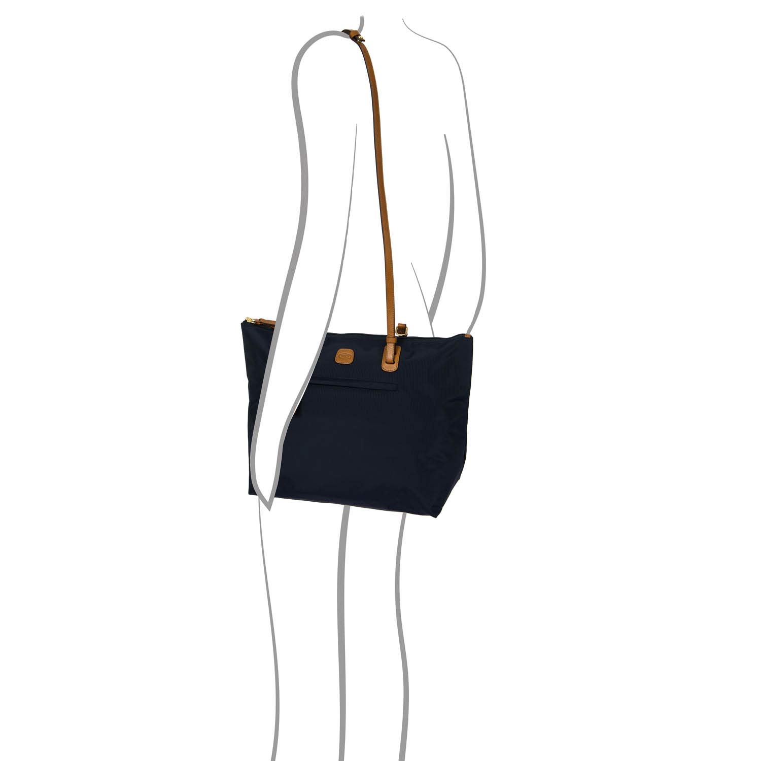 Bric's X-bag Okul Çantası, 36 cm, Mavi (Ocean Blue)