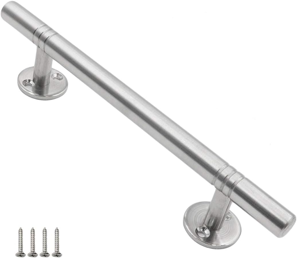 Sliding Barn Door Handle Stainless Steel Heavy Duty Solid Pull Handle - 5"/129mm Hole to Hole Center