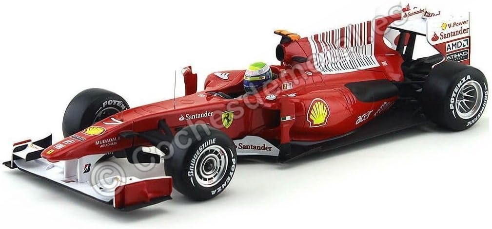 Mattel Hot Wheels Elite T6288 1:18 scale Formula 1 Ferrari F10 Bahrain GP Edition 2010 #7 Felipe Massa