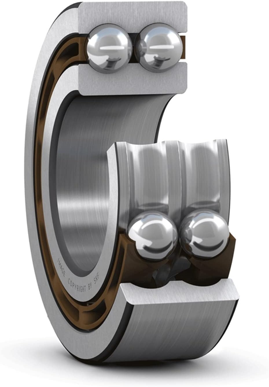 4202 Double Row Deep Groove Ball Bearings 15mm X 35mm X 14mm Double Shielded Deep Groove Bearings, Bearing Steel, 1 Pieces(4202)