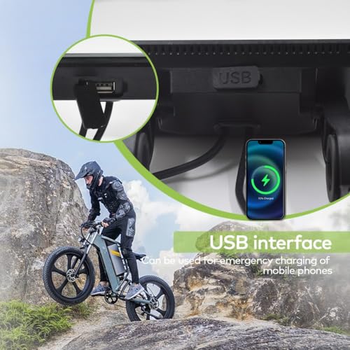 Contrôleur vélo électrique H8 avec projection navigation et écran LCD étanche - 6
