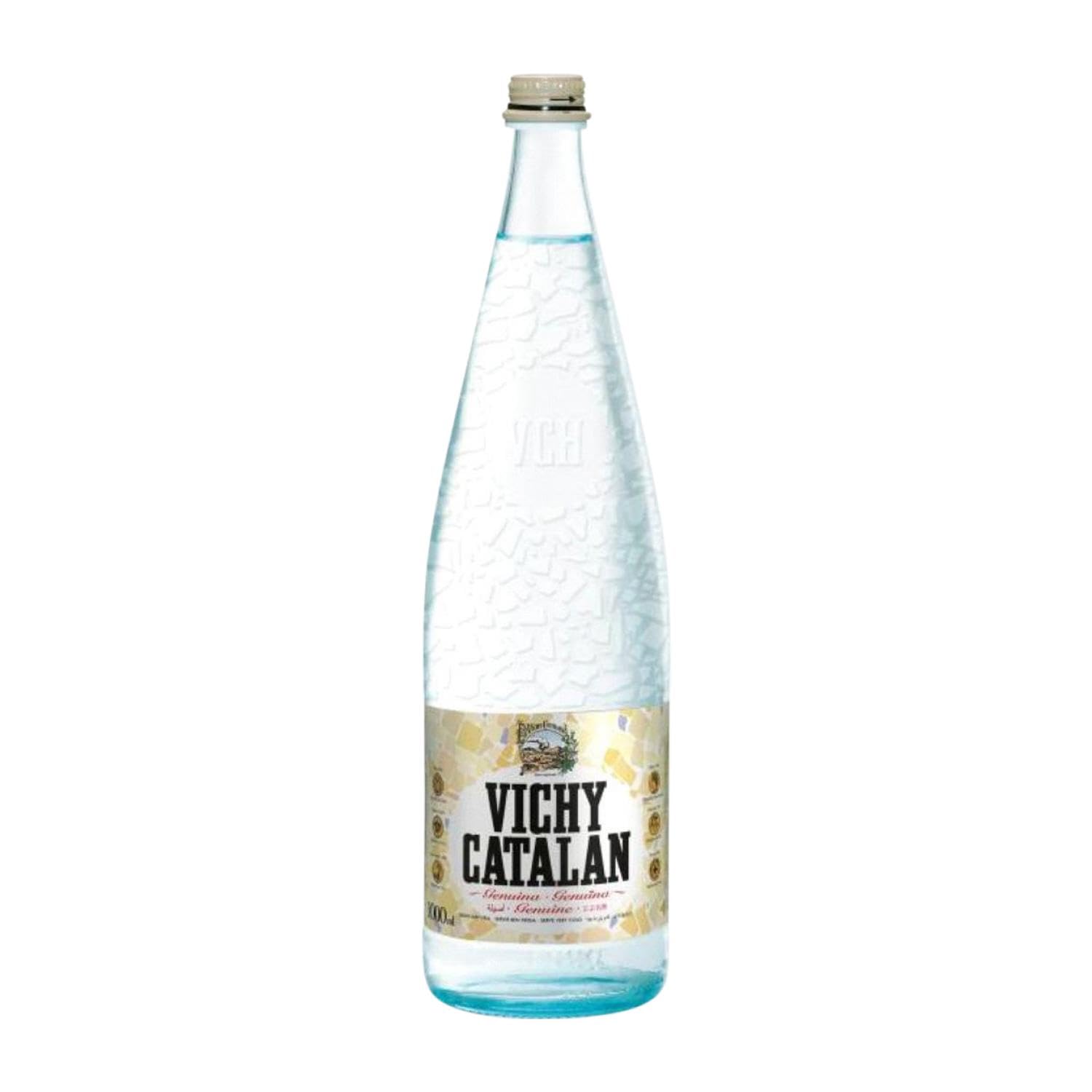 Wasser 20 Einheiten Box V.Catalan Vidrio Medium Flasche 50 cl
