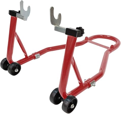 Amazon サンパーシー バイクスタンド リア用 メンテナンス 耐荷重310kg バイクリフト コンパクト 後輪 中型 大型 整備 キャスター付 L字 Y字 リア用 並行輸入品 バイク工具 メンテナンス 車 バイク