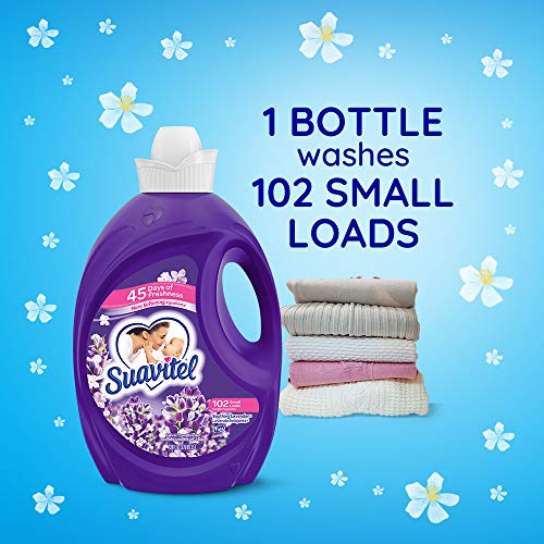 Suavitel - Us06515A Fabric Softener & Fabric Conditioner, Soothing Lavender - 120 Fluid Ounce (Case Of 4) #TOP2
