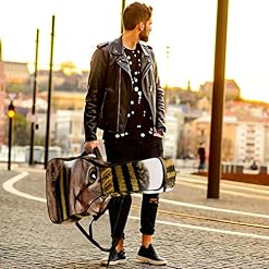 Housse imperméable pour guitare acoustique avec double bandoulière et poche Style hamster mignon, Multicolore 07, 42… - Les Beatles, Paul McCartney, John Lennon, RIngo Starr, George Harrison Housse imperméable pour guitare acoustique avec double bandoulière et poche Style hamster mignon, Multicolore 07, 42… – Image 6