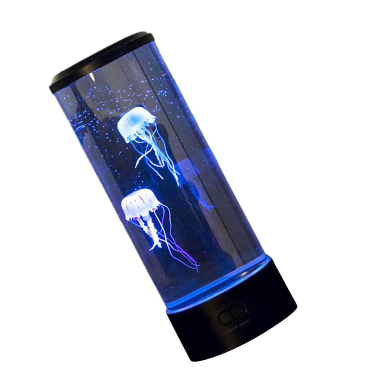 Lámpara de Noche Azul LED Medusa para Dormitorio y Salón
