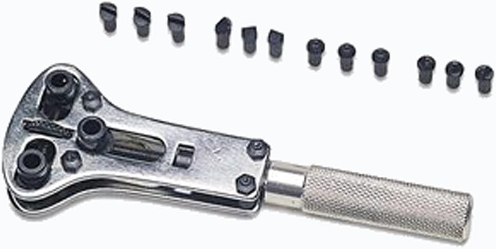 Water-proof Watch Case Opener Tool, (Jaxa Type Spanner Wrench) in wooden Box