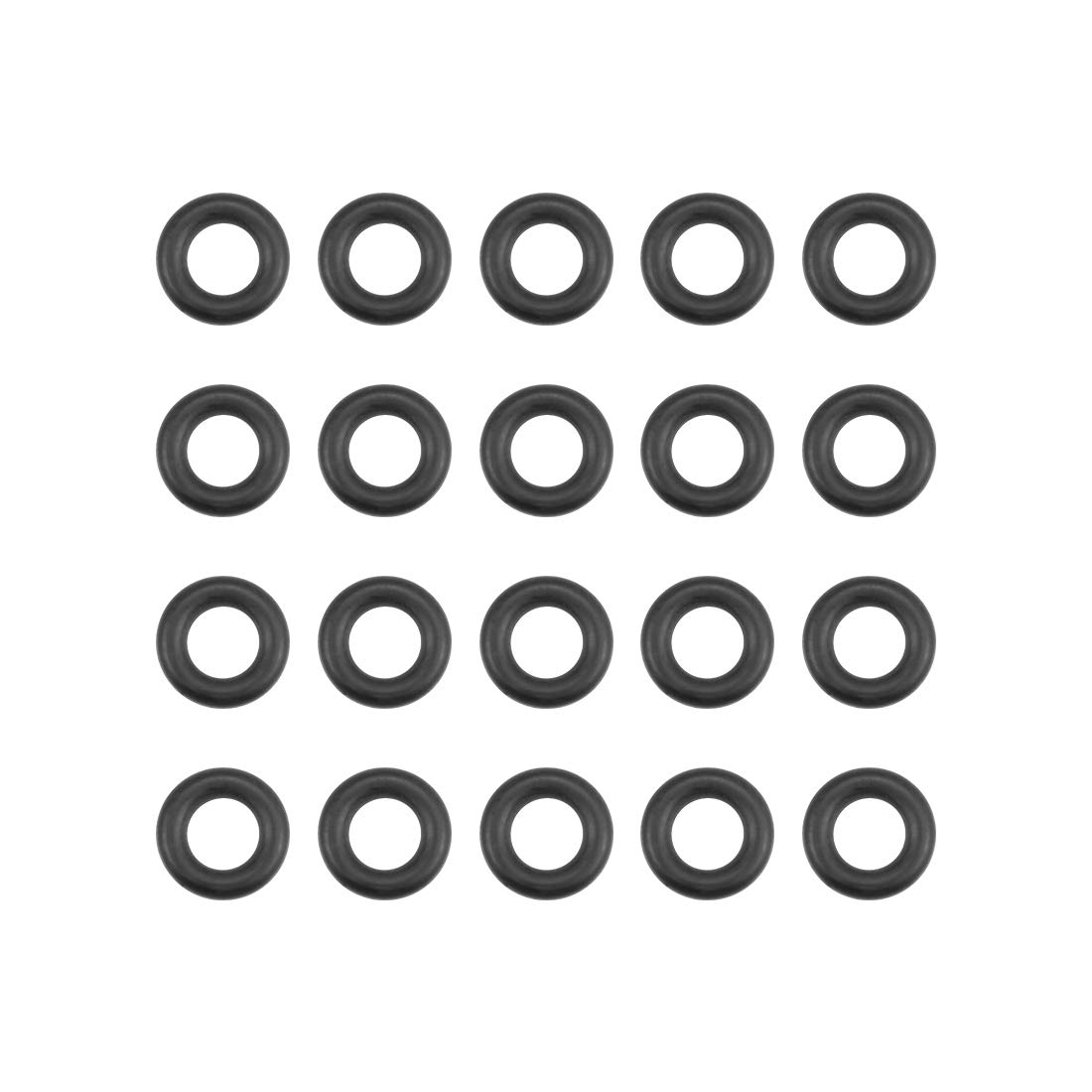 Sourcing Map 10x Nitril-O-Ringe – 24x18x3 Mm, 70A, Für Dichtungen In Motoren, Filtern & Pumpen