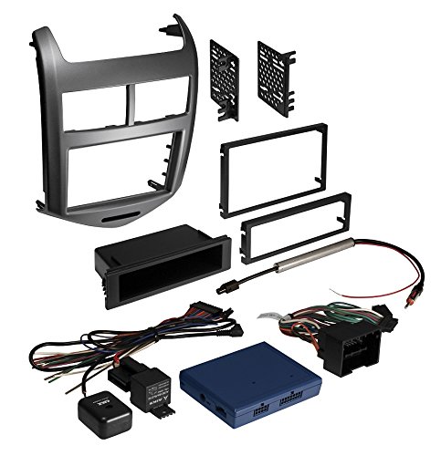 Best Kit BKGMK315DAX Integrated Solution for 2012/2013 Chevy Sonic Dark Argent