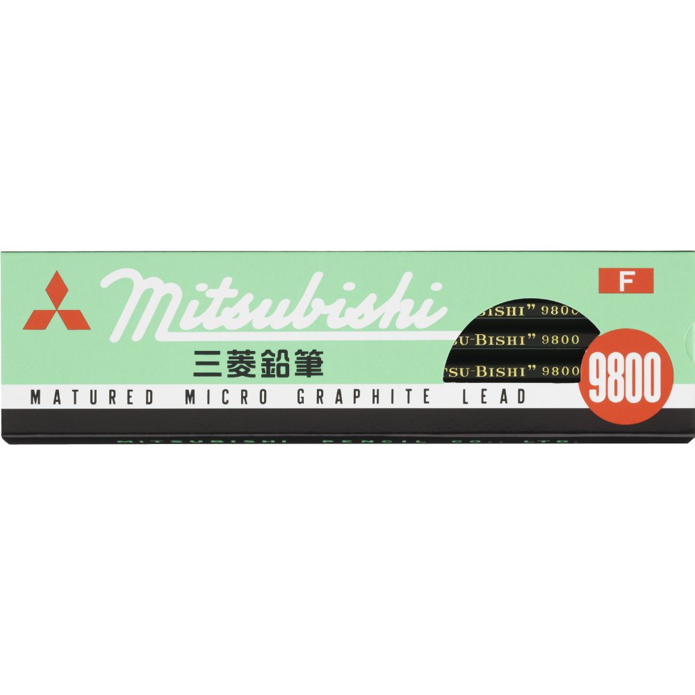 Amazon | 三菱鉛筆 鉛筆 事務用鉛筆9800 F 12本入 K9800F | 鉛筆