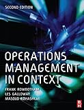  Operations Management in Context
