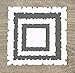 Produktbild Simplelettering Stanzschablone/Cutting Dies Quadrat Vintage altes Papier Old Paper
