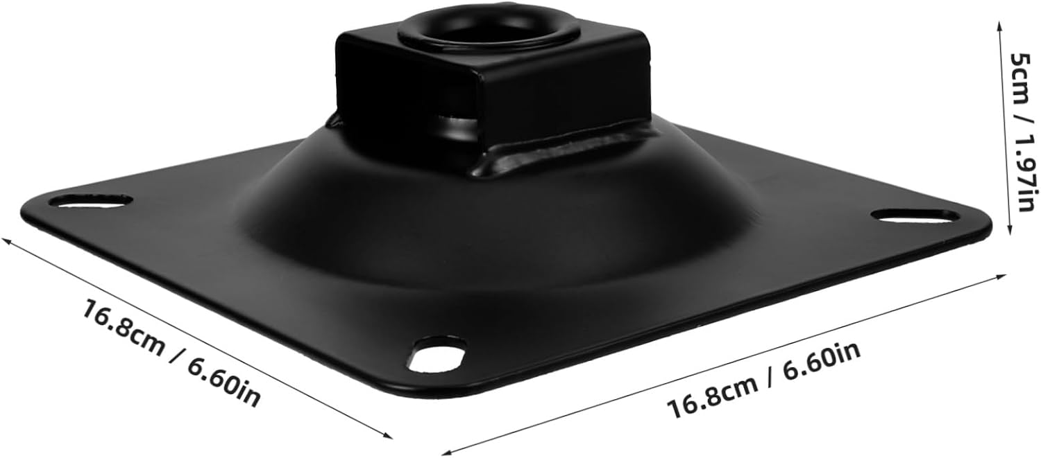 Salon Chair Connector Chair Repair Part Hydraulic Connector Swivel Base for Sturdy Accessory